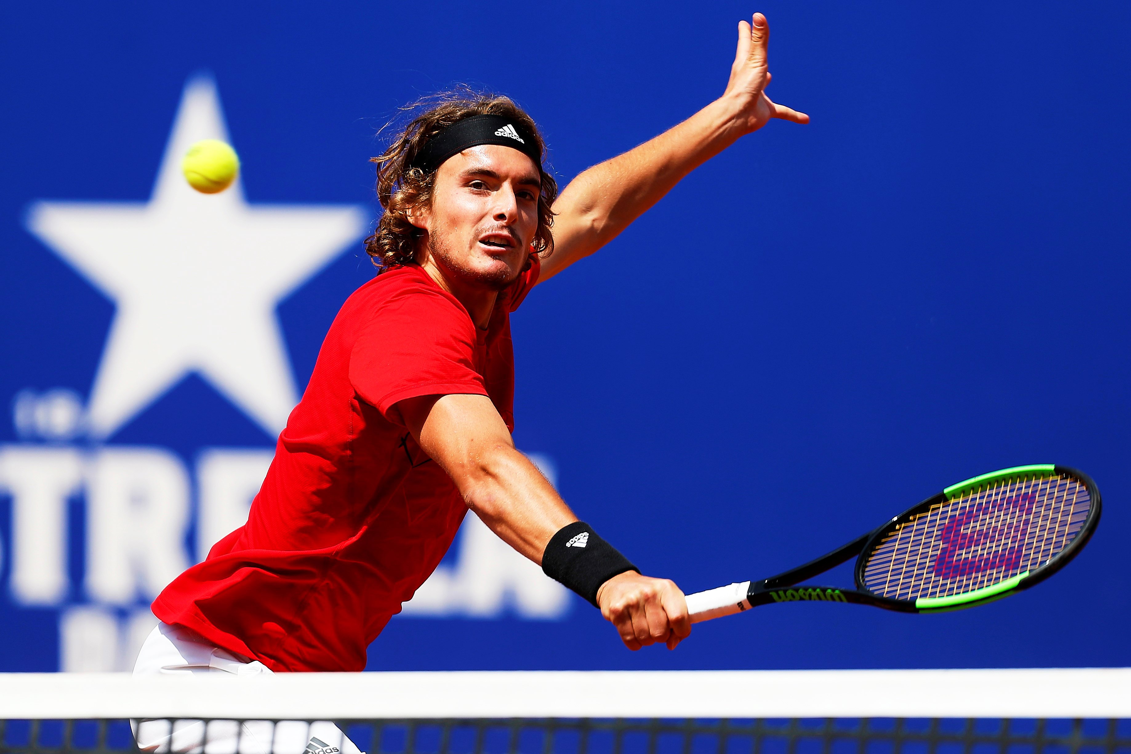 欧洲网球队强势美国网球队，西西帕斯三分雨点燃全场