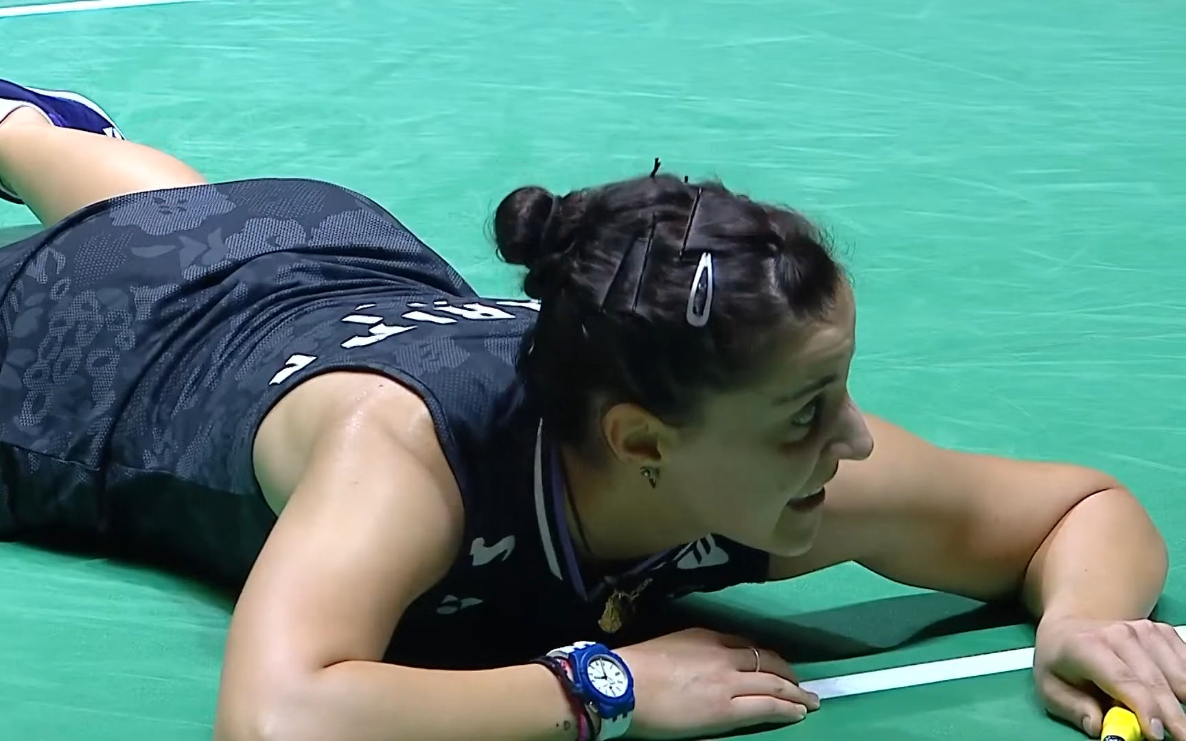 日本羽毛球队碾压法国羽毛球队，马琳爆发神勇的简单介绍